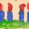 Zeichnung Jupident, Schuljahr 1967/1968