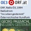 Radiodrom, Buch der Woche “Ins Leben gestemmt”, Radio