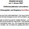 Lesung und Publikumsgespräch, mit Kurt Sternik