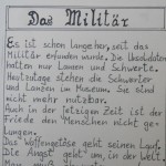 Das Militär - ein Text von Georg Paulmichl