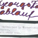 Georgs Tagesablauf - ein Text von Georg Paulmichl