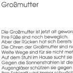 Großmutter - ein Gedicht von Georg Paulmichl