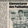 Elementarer Geist des Fußballsports