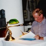 Georg Paulmichl liest in Neumarkt - am 26.04.1997, Lesung zur Ausstellung, Sitzungssaal, Unterland in Neumarkt