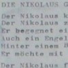 Die Nikolaus Geschichte