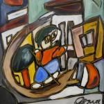 Der Georg in Prad, Selbstportrait
