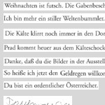 Weihnachten ist futsch - ein Brief von Georg Paulmichl