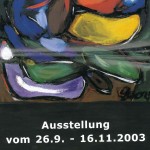 Ausstellung, Die Welt braucht die Künstlersorten, Bochum - vom 26.09. bis 16.11.2003, Bochum, Werkstatt Wort und Bild